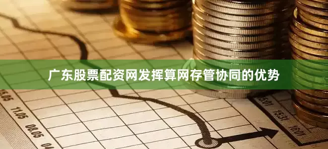 广东股票配资网发挥算网存管协同的优势